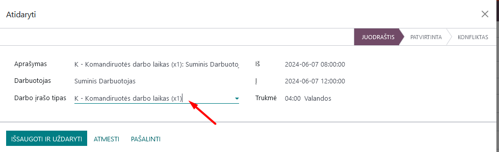 Change Existing Entry