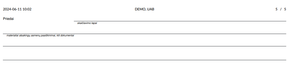 Generated document with additional pages