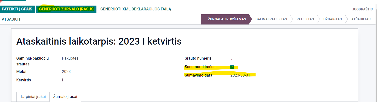 Checking imported data in GPAIS