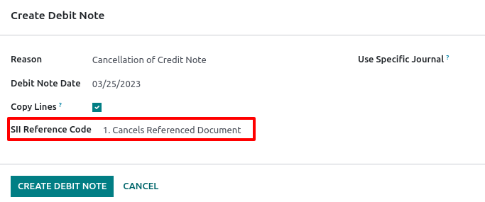 Debeto užrašas atšaukti nurodytą dokumentą (kreditinę užrašą).