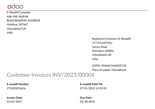 El. sąskaitos numeris ir data