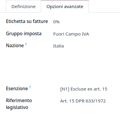 Atleidimo nuo mokesčių nustatymai